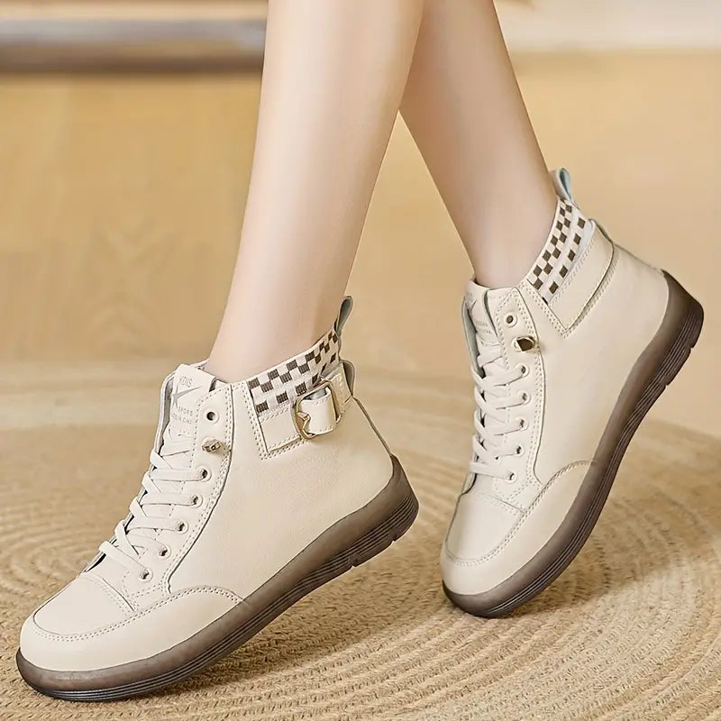 RUBYLACE™ | Buckle Strap Comfort Boot
