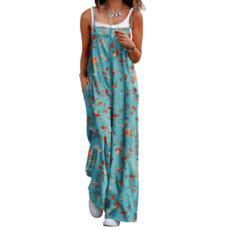 ALISSA™ – Fashionable Plus Size Wide Leg Jumpsuit