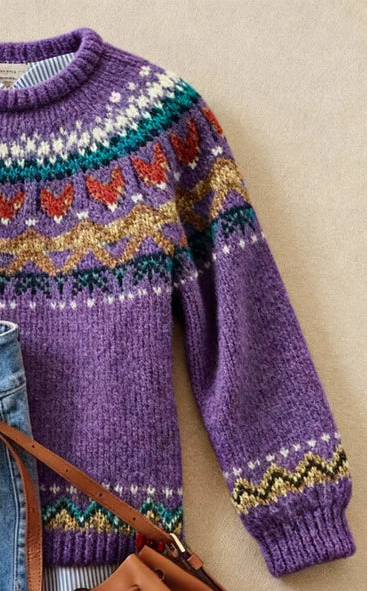 Julie | Classic Vintage Knit Jumper
