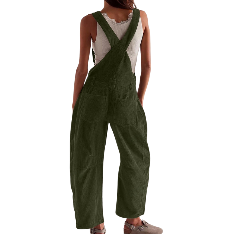 EVELYN™ – Effortless Wide Leg Overalls Jumpsuit