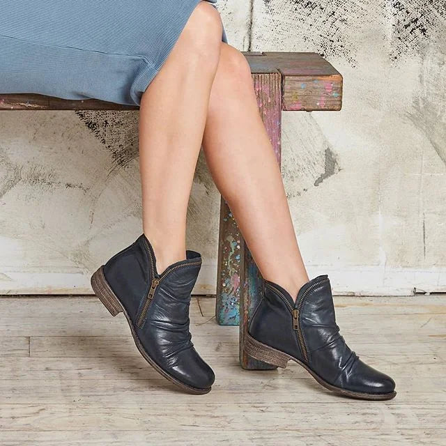 FLORENCE™ | Waterproof Zip Ankle Boot