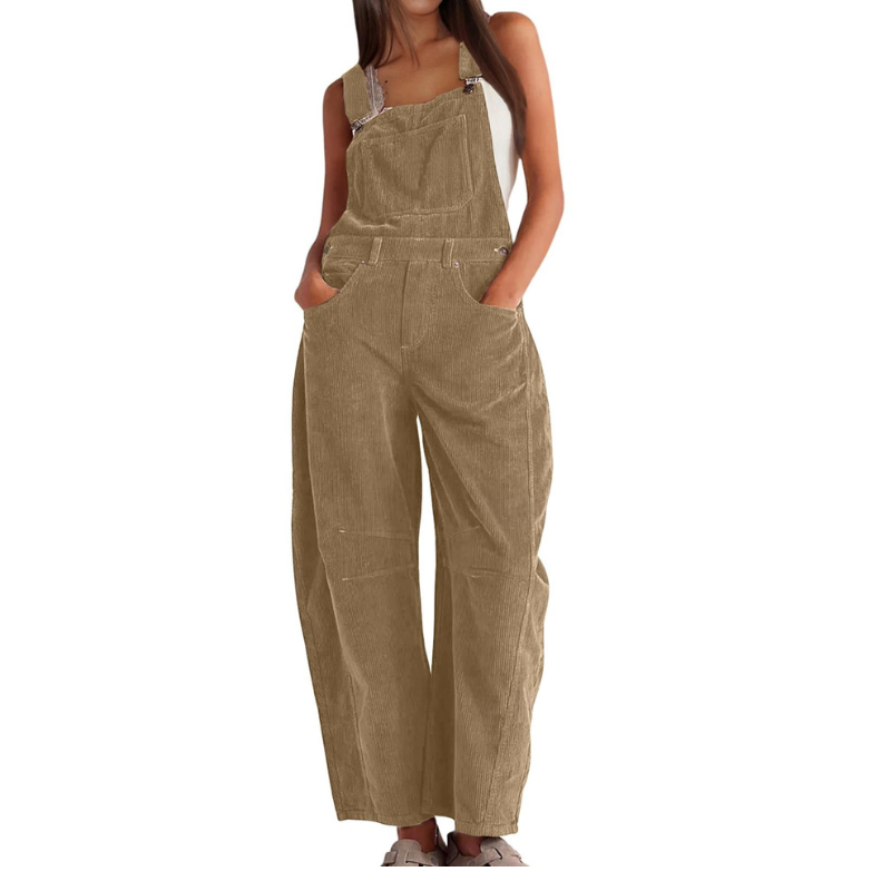 EVELYN™ – Effortless Wide Leg Overalls Jumpsuit