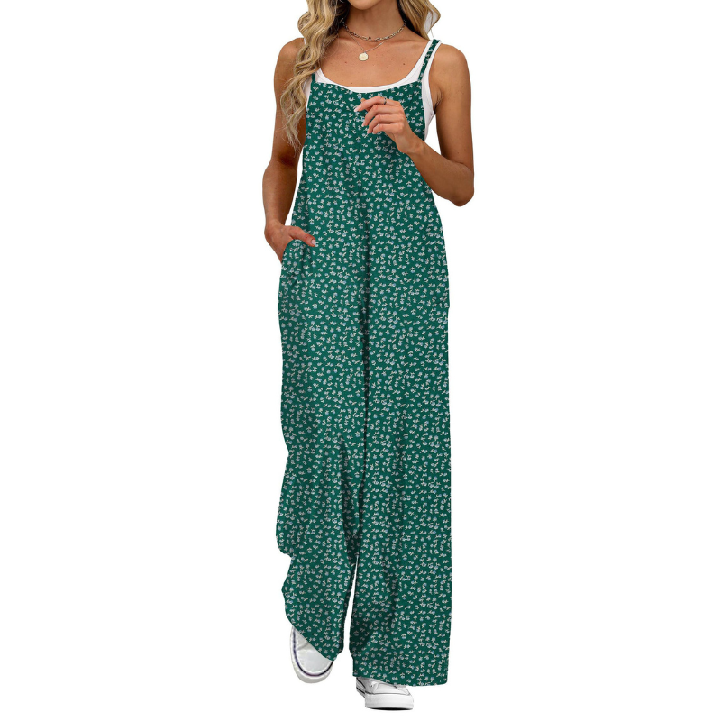 ALISSA™ – Fashionable Plus Size Wide Leg Jumpsuit