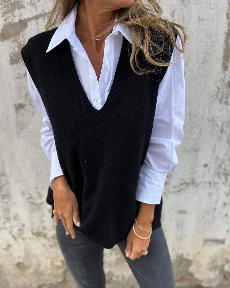 Rianna | Knit Sweater Vest