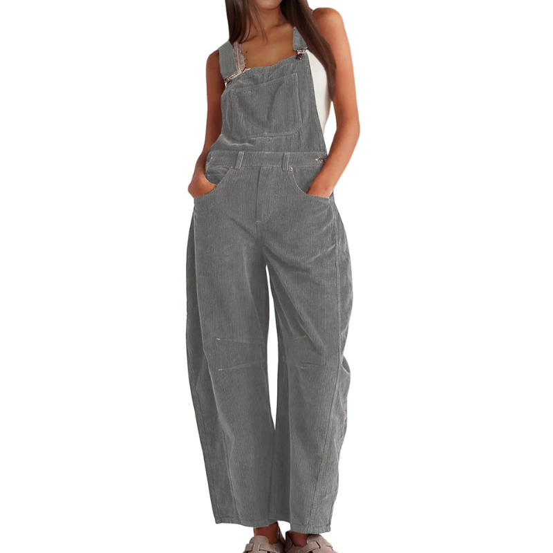 EVELYN™ – Effortless Wide Leg Overalls Jumpsuit