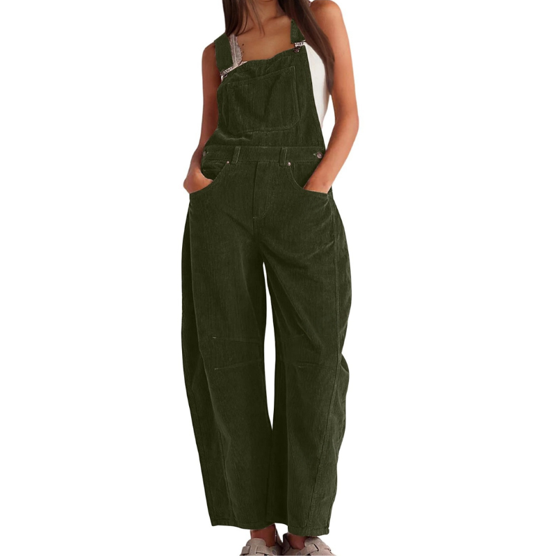 EVELYN™ – Effortless Wide Leg Overalls Jumpsuit