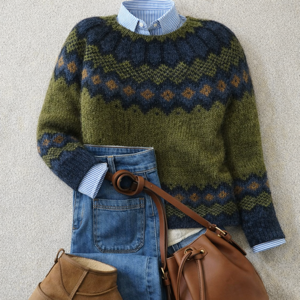 Jessica | Heritage Nordic Knit Jumper