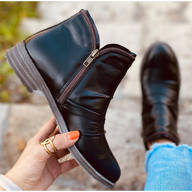 FLORENCE™ | Waterproof Zip Ankle Boot