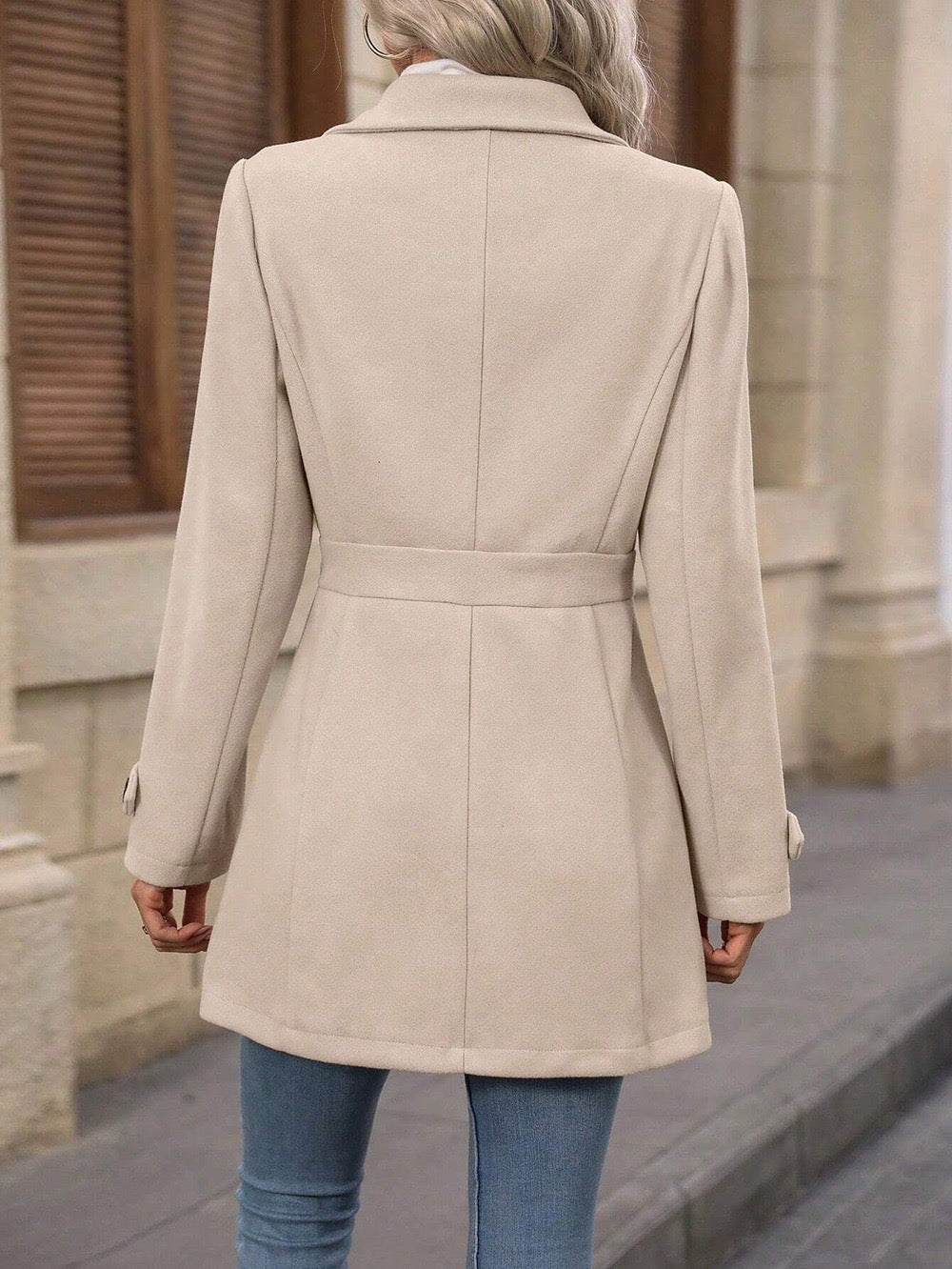 Elara™ | Timeless Belted Coat