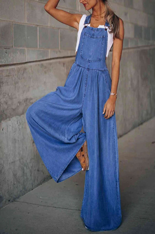 ISLA™ - Vintage Wide Leg Fashion Jumpsuit