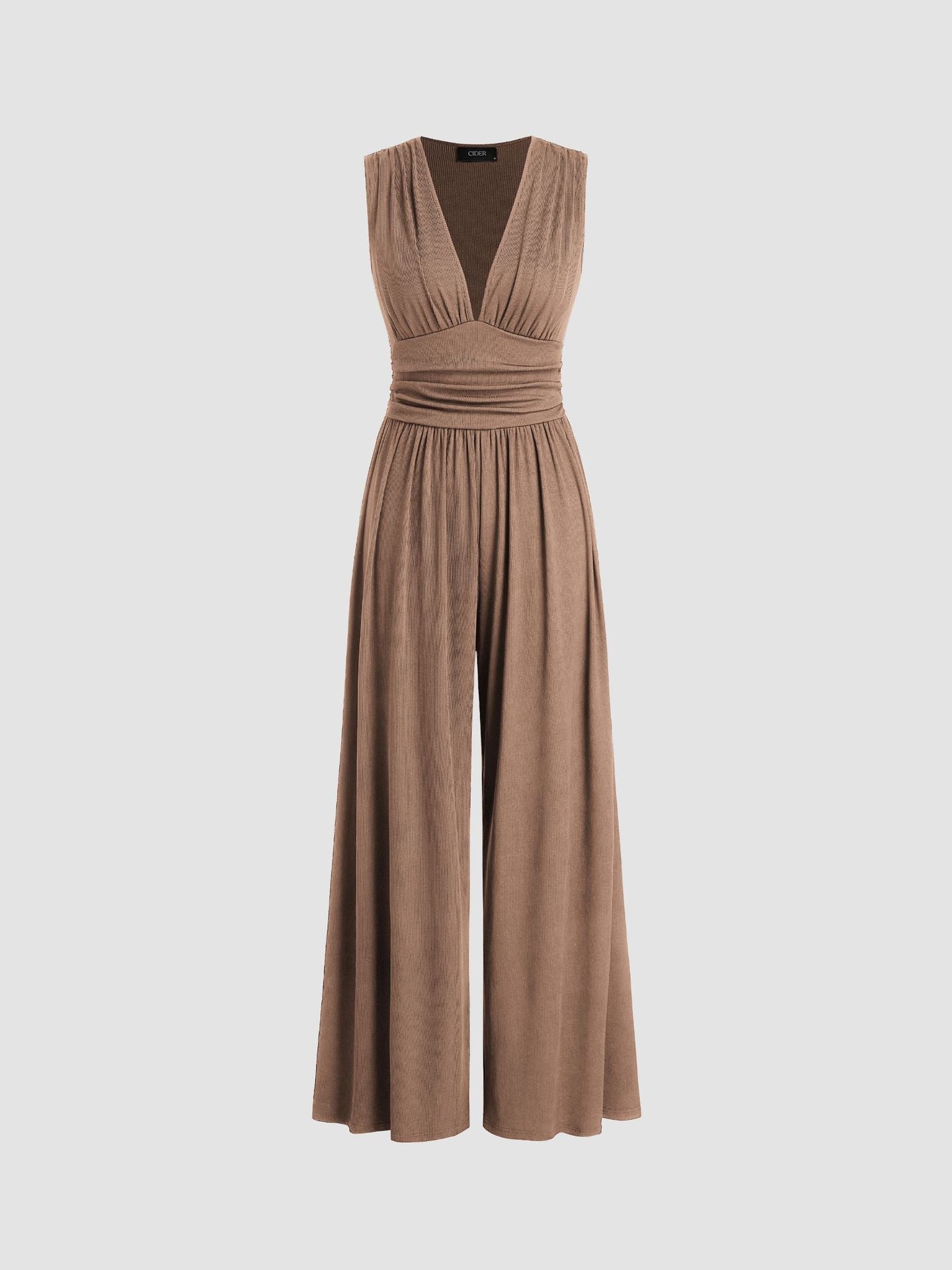 OLIVIA™ – Chic Sleeveless Wide-Leg Jumpsuit