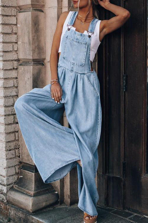 ISLA™ - Vintage Wide Leg Fashion Jumpsuit