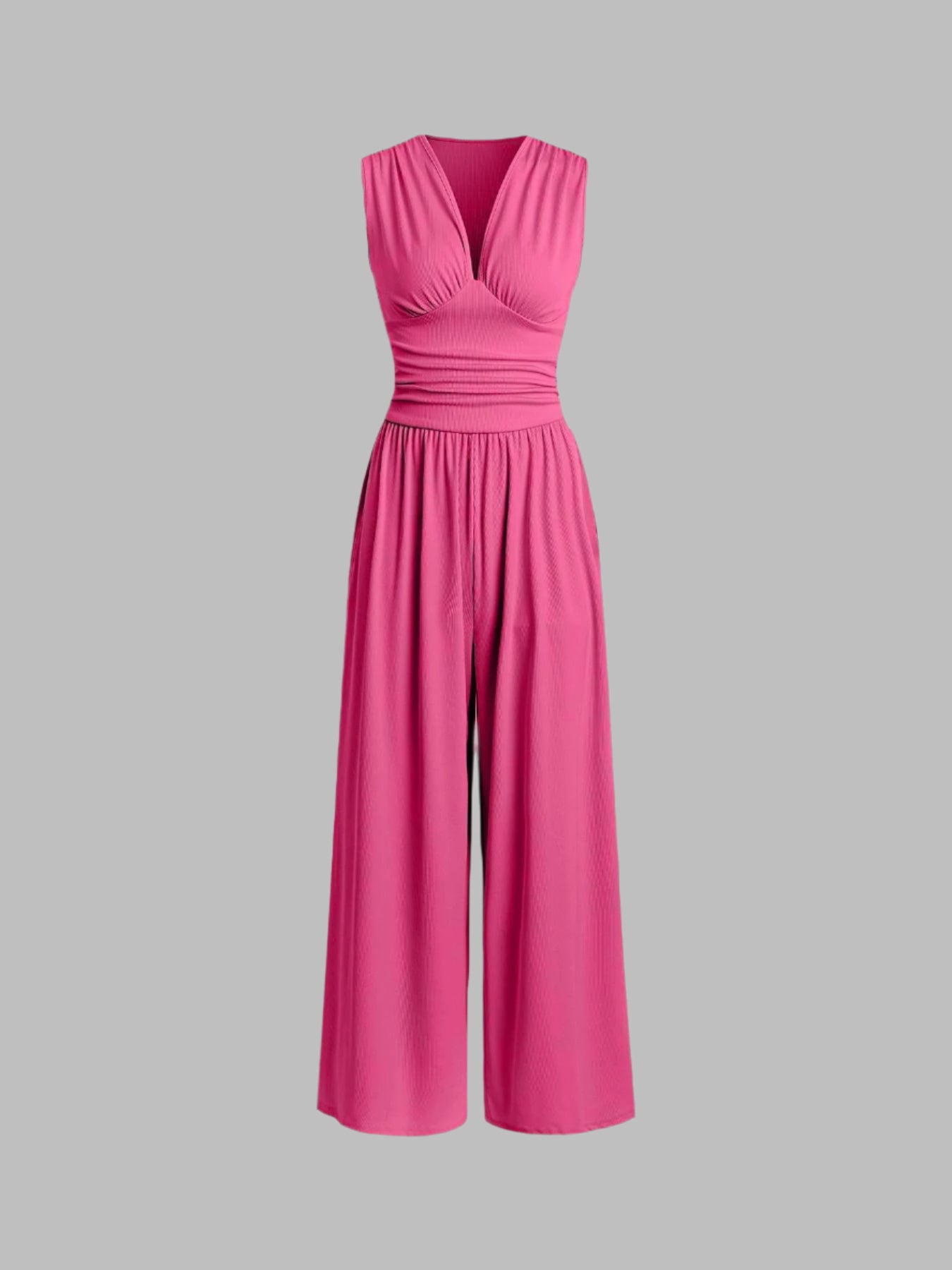 OLIVIA™ – Chic Sleeveless Wide-Leg Jumpsuit