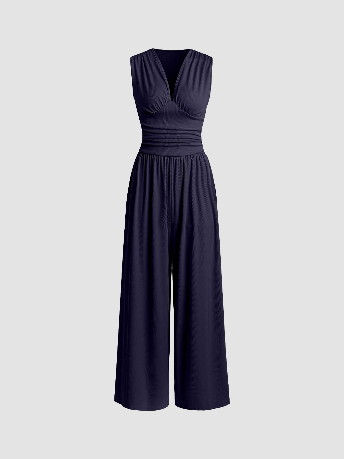 OLIVIA™ – Chic Sleeveless Wide-Leg Jumpsuit