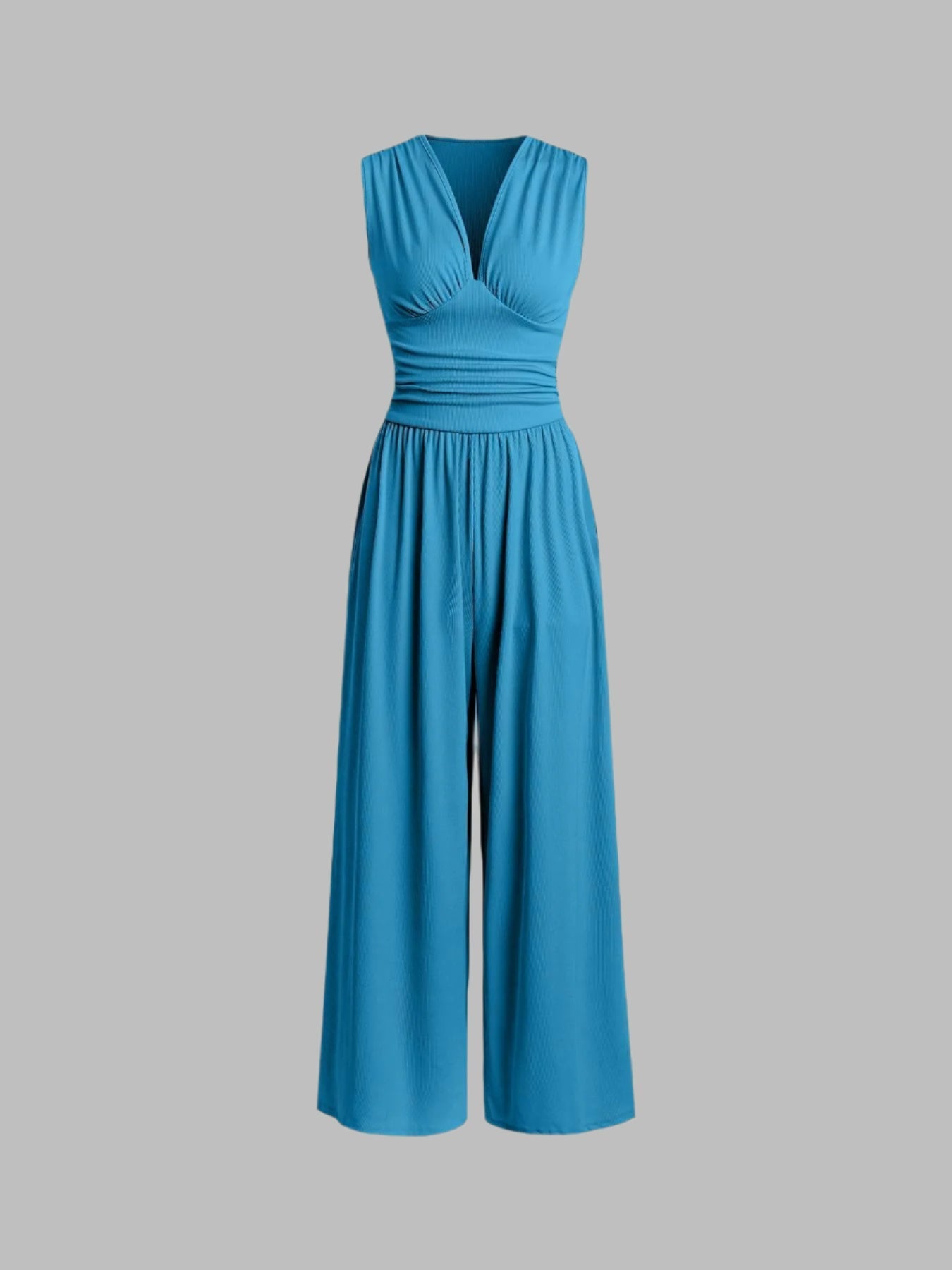 OLIVIA™ – Chic Sleeveless Wide-Leg Jumpsuit