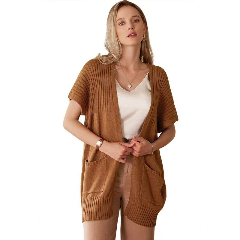 Marie | Lightweight Open-Front Knit Cardigan