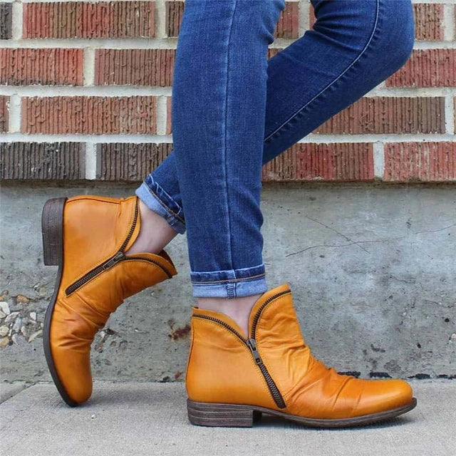 FLORENCE™ | Waterproof Zip Ankle Boot