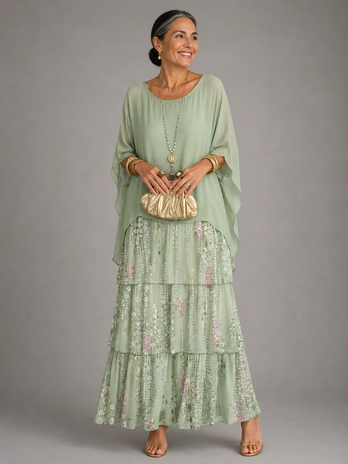 Lara™ | Elegant Flowing Maxi Dress