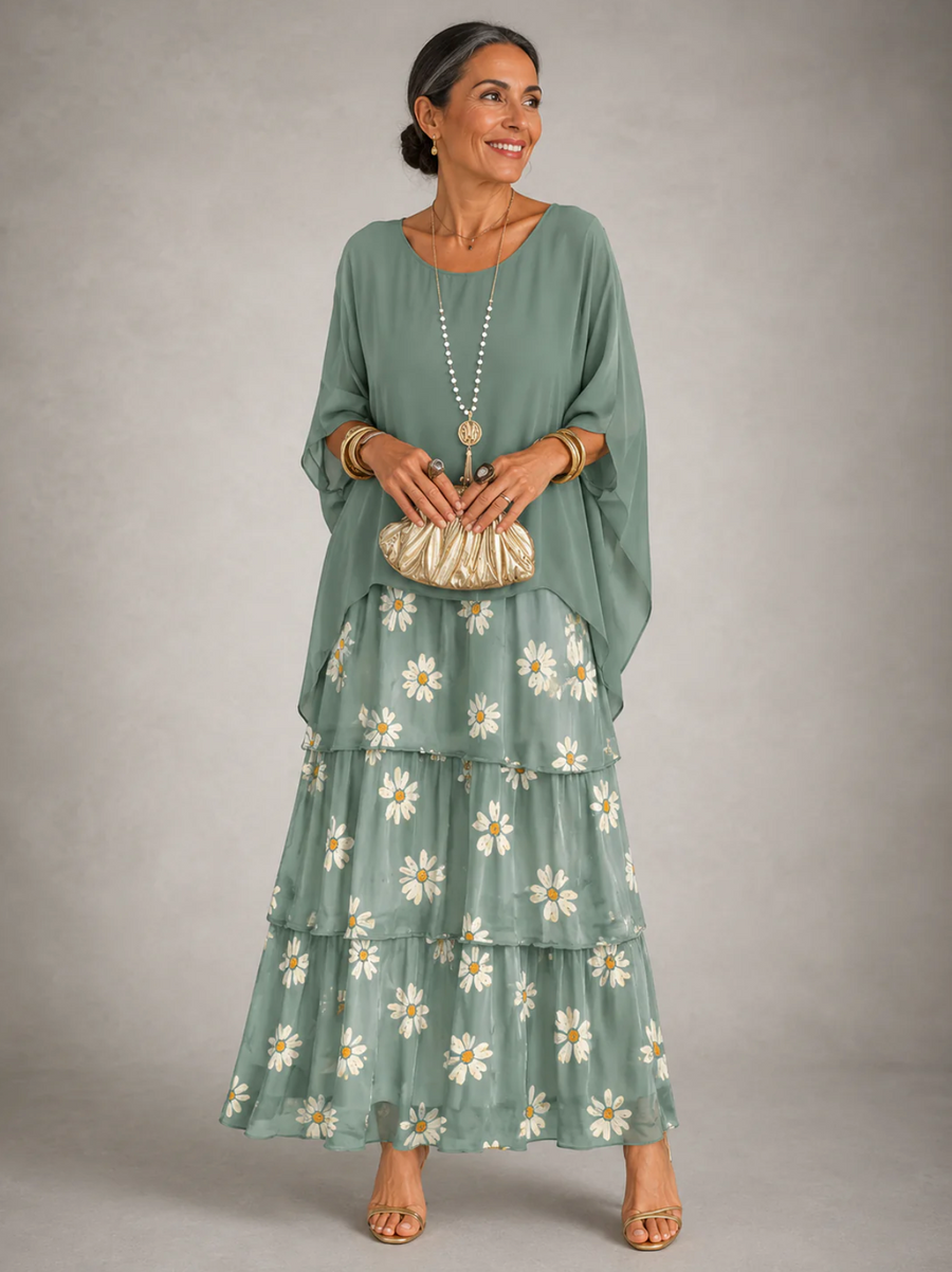 Lara™ | Elegant Flowing Maxi Dress