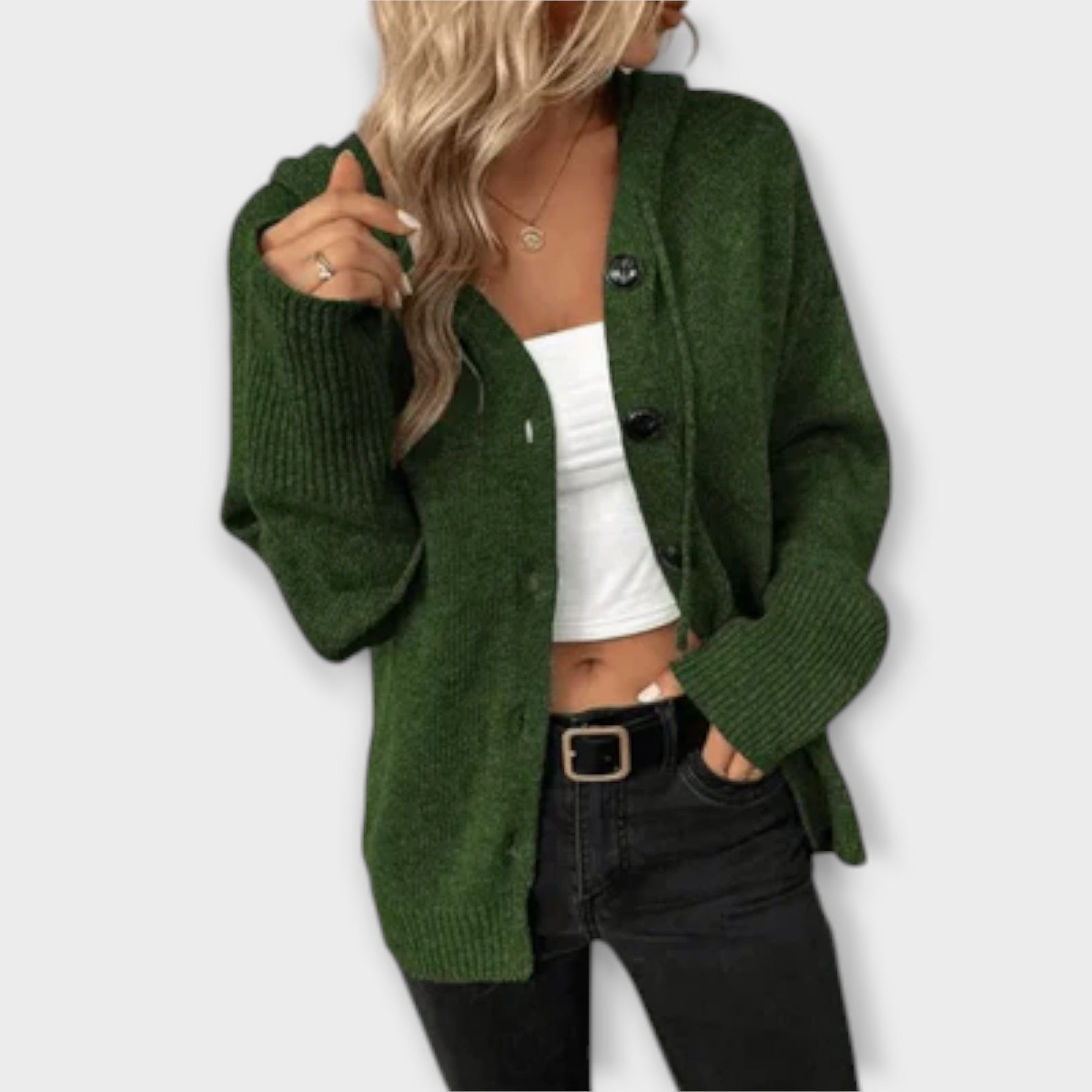 Dita | Cardigan with Buttons