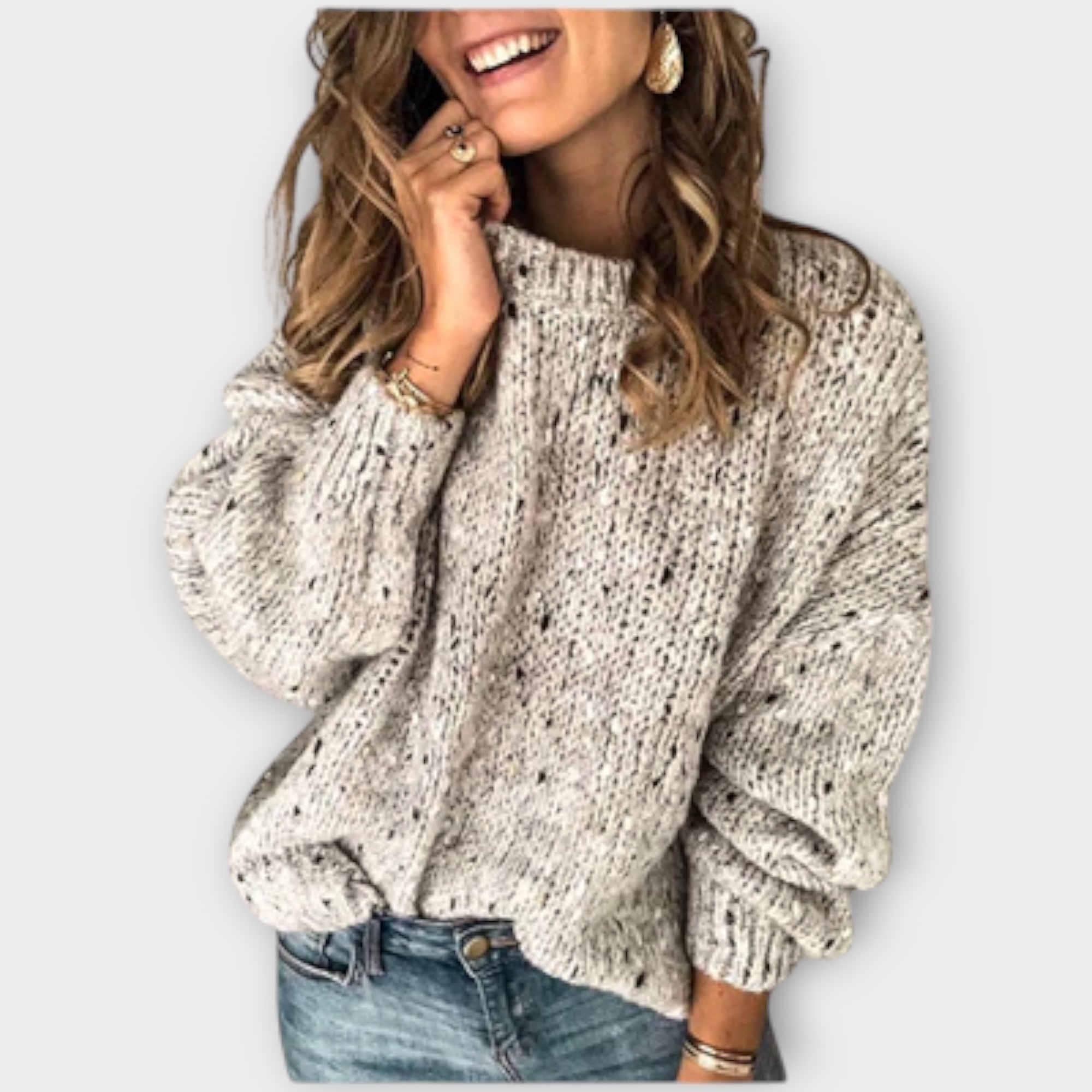 Eunice | Cozy Retro Knit Sweater