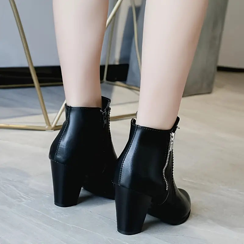 AMARISA™ | Soft Sole Chunky Heel Boot