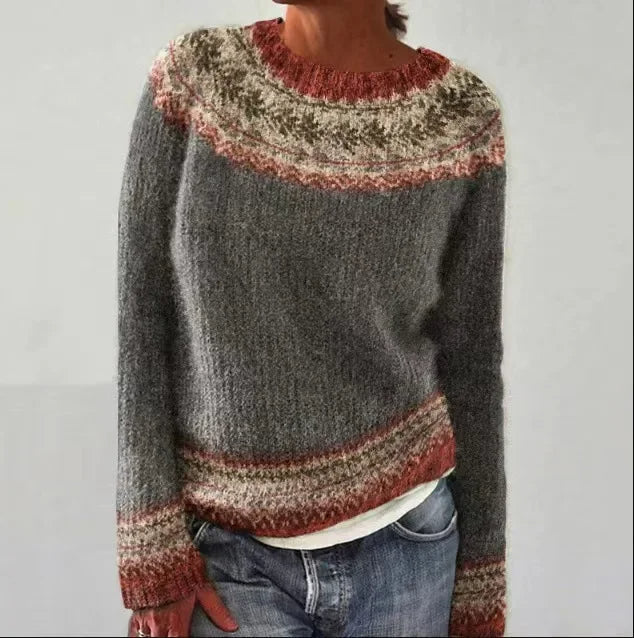 Angelie | Retro Autumn Sweater