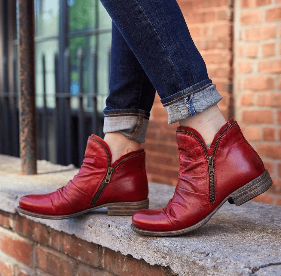 FLORENCE™ | Waterproof Zip Ankle Boot